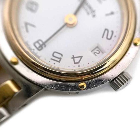 Hermes clipper watch two toned - Picture 6 of 10